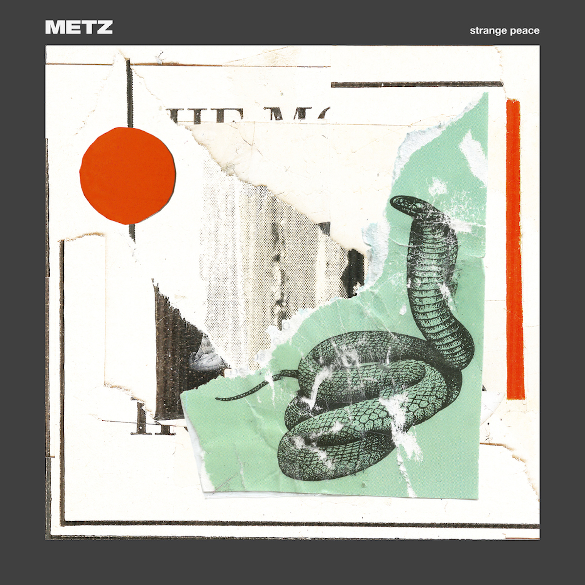 The line between a riff and a throbbing structures of pitched rhythm is pretty thin, as these Canadians show. METZ is punishing without being abusive. A Steve Albini recording.