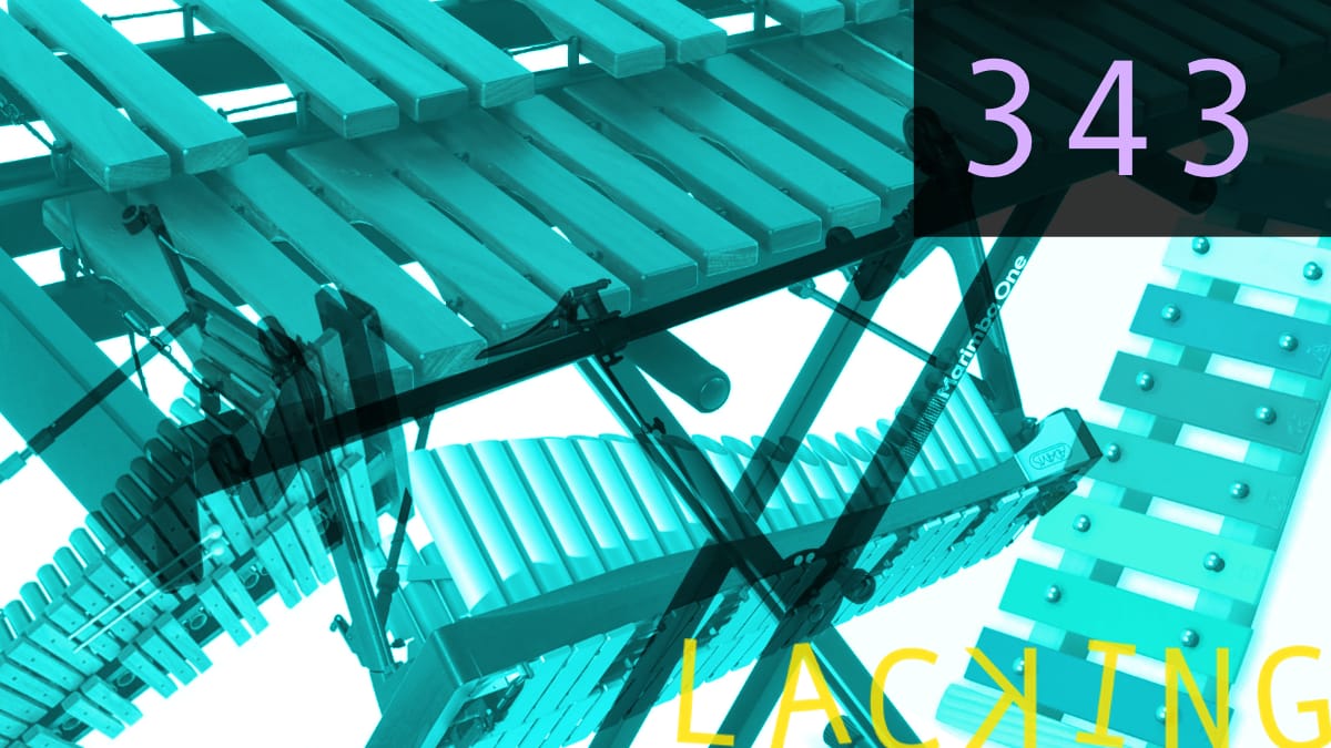 Set up your tuning forks, cover up your singing bowls, and dim the lights for today we are presenting Good Vibrations, featuring xylophones, marimbas, glockenspiels, and other bar-and-mallet-driven instruments of sonic production.